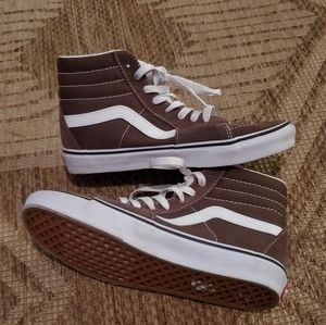 Vans SK8-Hi Skate Shoes ColorRain Drum/True White